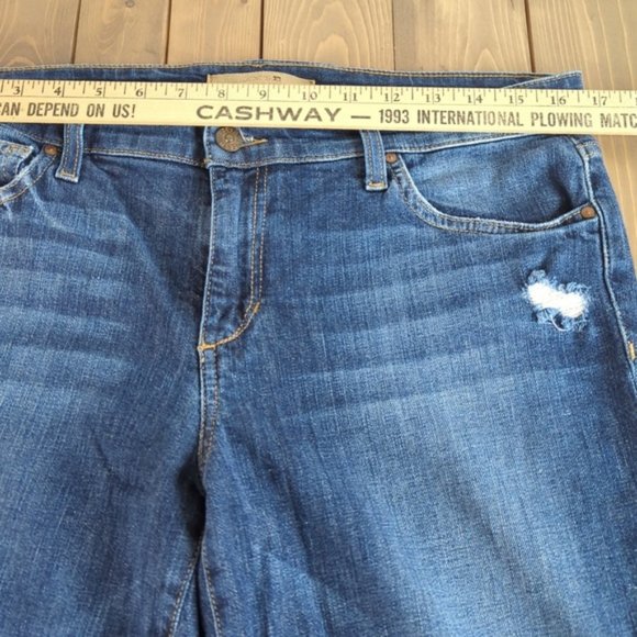 Joe’s Jeans Distressed Ripped Knee Aveline Skinny Ankle Jeans 31W - Picture 7 of 12